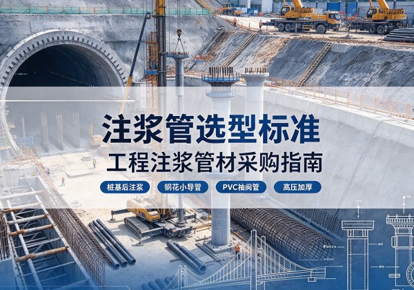 郸城注浆管选型标准